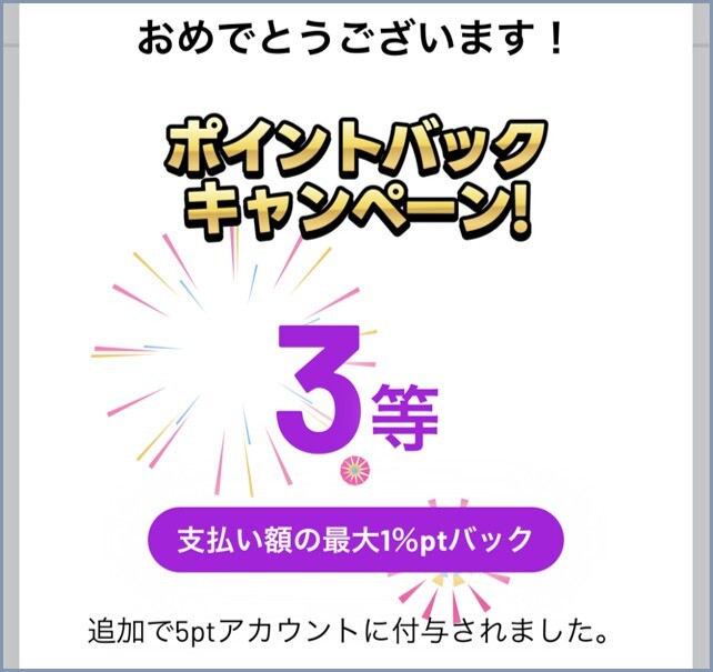 ポイントバック ICHICA